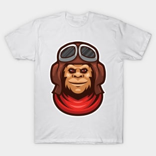 Monkey pilot T-Shirt